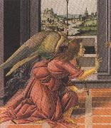 Sandro Botticelli Details of Annunciation (mk36) oil